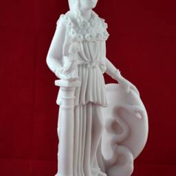Athena Minerva Pallas White Greek Statue Figure New 28 cm 11 Inch - thumbnail 3