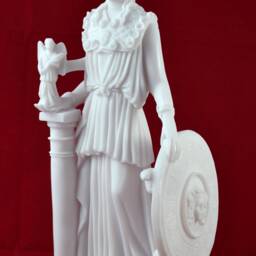 Athena Minerva Pallas White Greek Statue Figure New 28 cm 11 Inch - thumbnail 2