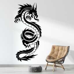 Dragon Wall Sticker Removable Vinyl Decal For Kids' Room Game Decor 4652 - thumbnail 1