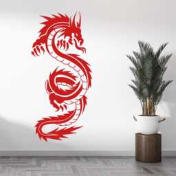Dragon Wall Sticker Removable Vinyl Decal For Kids' Room Game Decor 4652 - thumbnail 2
