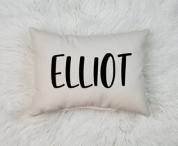Name Pillow, Personalized Pillow, Nursery Kid D??cor, Last Pillow - thumbnail 1