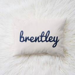 Name Pillow, Personalized Pillow, Nursery Kid D??cor, Last Pillow - thumbnail 2
