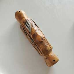 Israel Judaica Olive Wood Mezuzah Case - thumbnail 1