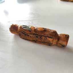 Israel Judaica Olive Wood Mezuzah Case - thumbnail 2