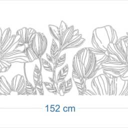 Sale Large Floral Wall Decals Bedroom Office Decor - thumbnail 2