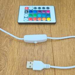 Plague Doctor Lamp Night Light - Multicolour With Usb & Remote Customisable in Colour - thumbnail 4