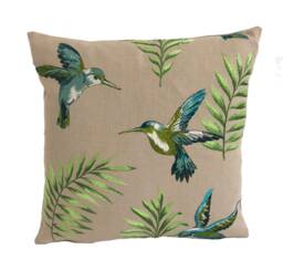 Iliv - Montserrat Lagoon Cushion Cover Pillow Throw Stunning Embroidered Design - thumbnail 1