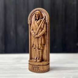Ullr, Ull, Norse Pagan God Statue, For Asatru Altar Kit & Heathen Ritual - thumbnail 3