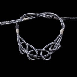 Luxury Curtain Tieback Lurex Rope - Drapery Holdback 1 Meter Decorative Tie Back Elegant Window Decor Modern Accessory - thumbnail 2