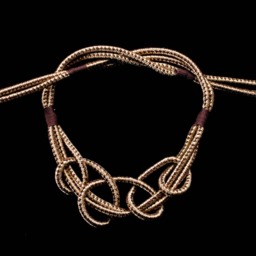 Luxury Curtain Tieback Lurex Rope - Drapery Holdback 1 Meter Decorative Tie Back Elegant Window Decor Modern Accessory - thumbnail 3