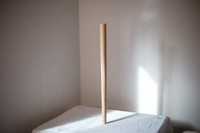 Handmade Turned Wood Furniture Leg Unfinished Baltic Birch, Ash, Or Oak - image 1