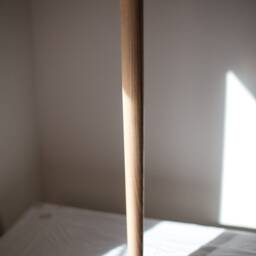 Handmade Turned Wood Furniture Leg Unfinished Baltic Birch, Ash, Or Oak - thumbnail 3