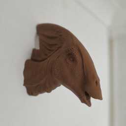 Charonosaurus Head Wall Art - Dinosaur Mount- 3D Printed Multiple Colours Available - thumbnail 1