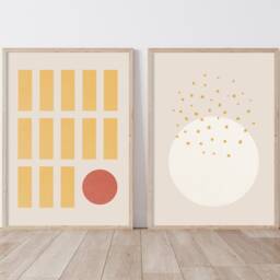 Sinangag Modern Art, Filipino Food Garlic Rice Giclee Print, Fine Art Paper Home & Kitchen Decor For The Lover - thumbnail 2