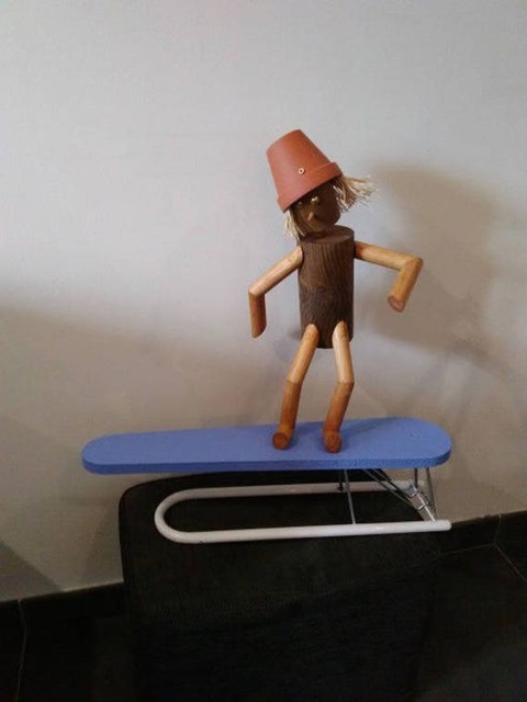 The Surfer - Little Wooden Man