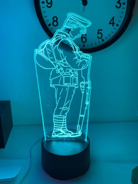 Lest We Forget Newest Smart App Control Night Light Bluetooth, Music, 7&16M Colour Mobile App , Gift For You - image 1
