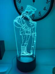 Lest We Forget Newest Smart App Control Night Light Bluetooth, Music, 7&16M Colour Mobile App , Gift For You