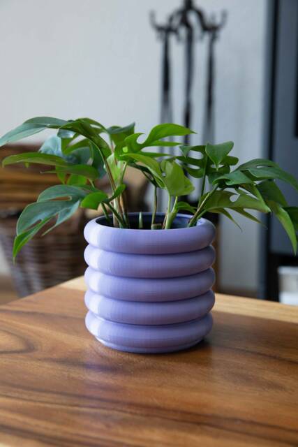 Coiled Planter - Modern Home Design Drainage Optional - image 1
