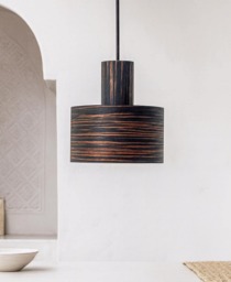 Wood Pendant Light For Kitchen Island, Mid Century Lamp, Decor Modern Chandelier