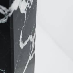 Coffee Table Marble Black Marquinia - in Made Italy - thumbnail 4