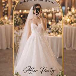 Personalised Wedding Mirrors- Mirror Included- Gifts- Accessories- Bridal Team - thumbnail 3