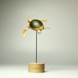 Duo Turtle Sculpture - 9 - thumbnail 2