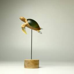 Duo Turtle Sculpture - 9 - thumbnail 4
