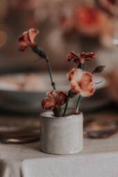 Ikebana's/Dried Flowers/ Flower Holder/ Ceramic/ Glaze/ Homewares/ Vase - thumbnail 1