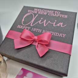 Personalised Birthday Candle Gift For Mum Friend Sister Or Bestie - Led Keepsake Box - thumbnail 3
