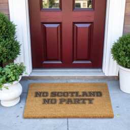 No Scotland Party Brush Doormat Printed Tartan Army Door Mat Flag Scottish Home Decor Gift Entrance - thumbnail 3