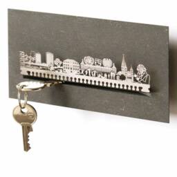 Souvenir Gift Tube Bonn Skyline Key Rack - Practical, Stylish, & Noble Home Accessory Perfect Fan Gift - thumbnail 1