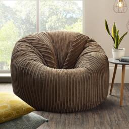 Giant Beanbag Ready Filled Huge Jumbo Cord Bean Bag Xxl Adults Beanbags Mega