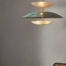 Mid Century Sputnik Chandelier 1950S Matt Green Ivory & White Modern Italian Light Kalmar Stilnovo Style Kingdomslightltd - thumbnail 3