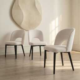 Set Natally - Grantham Dining Table & Bench + Chairs Natally - thumbnail 4