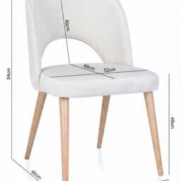 Set Natally - Grantham Dining Table & Bench + Chairs Natally - thumbnail 3