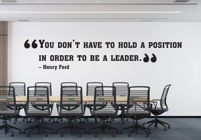 Teamwork Quote Vinyl Wall Decal Inspirational Office Decor 2118Re - image 1