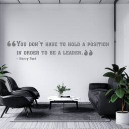 Teamwork Quote Vinyl Wall Decal Inspirational Office Decor 2118Re - thumbnail 2