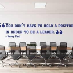 Teamwork Quote Vinyl Wall Decal Inspirational Office Decor 2118Re - thumbnail 3