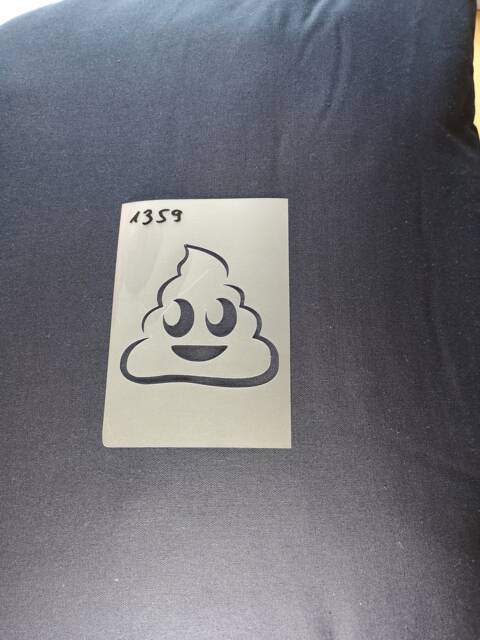 Emoji Stencil, Flexible, Reusable, 125Micron, Wall Decor, Home Decor, Furniture Painting, Card Making, Craft Stencil From Bitofeverythingbyb