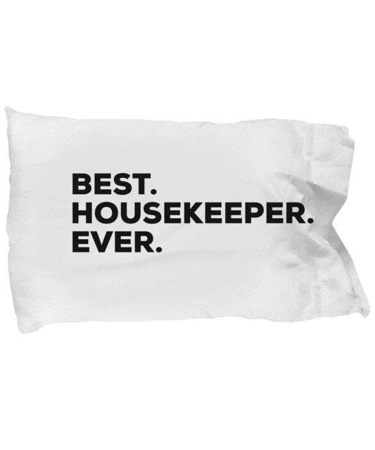 Housekeepers Pillow Case, Gifts For , Best Ever