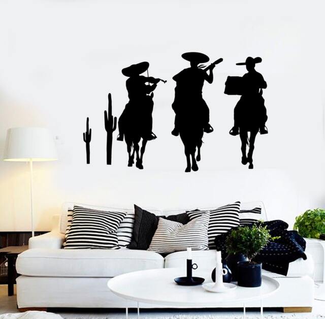 Wall Vinyl Music Band Mexicans Mexico Latino Guaranteed Quality Decal 1694Dz - image 1