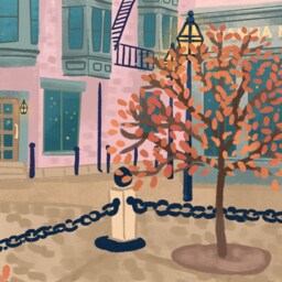 North Square - End, Boston Travel Print Print, Poster, Illustrationposter, Illustration - thumbnail 3