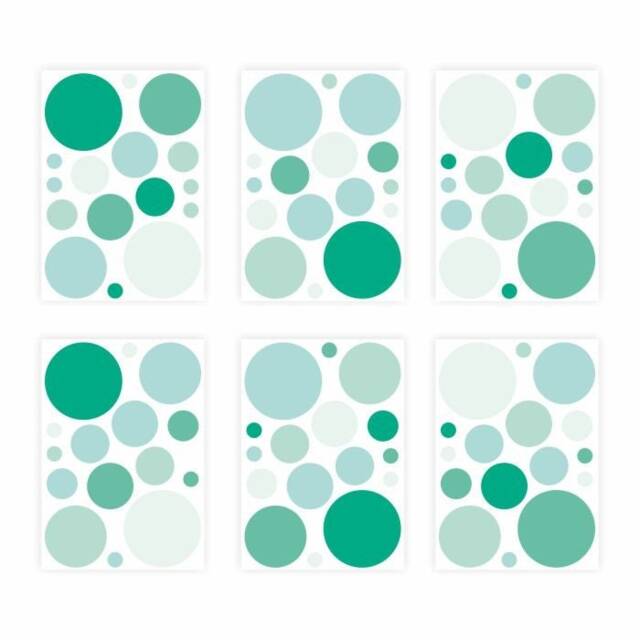 136 Wall Decal Set Mint 96 Pieces - image 1