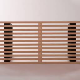 Handmade White Oak Platform Bench - Mid-Century Modern Coffee Table Or Entryway Bench, 52 - thumbnail 2
