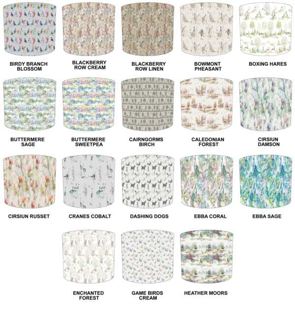 Voyage Maison Drum Lampshades For Ceiling Light Shades Pendants Or Bedside, Table Lamp Shades - image 1