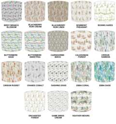 Voyage Maison Drum Lampshades For Ceiling Light Shades Pendants Or Bedside, Table Lamp Shades - thumbnail 1