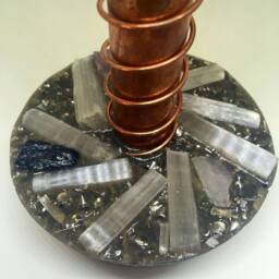 Deluxe Orgone Cloud Buster - Crystal & Gem Energy Harmonizer - thumbnail 2