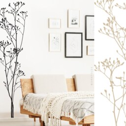 Wall Sticker Tree Up To 210 cm Wall Decal Tattoo Branch W406 - thumbnail 2