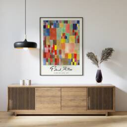 Paul Klee Exhibition Poster, Flora On Sand, Art Print, Surrealist Art, Modernism, Cubism, Gift Idea, A1/A2/A3/A4 - thumbnail 2