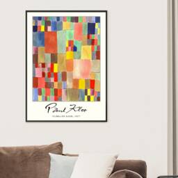 Paul Klee Exhibition Poster, Flora On Sand, Art Print, Surrealist Art, Modernism, Cubism, Gift Idea, A1/A2/A3/A4 - thumbnail 3